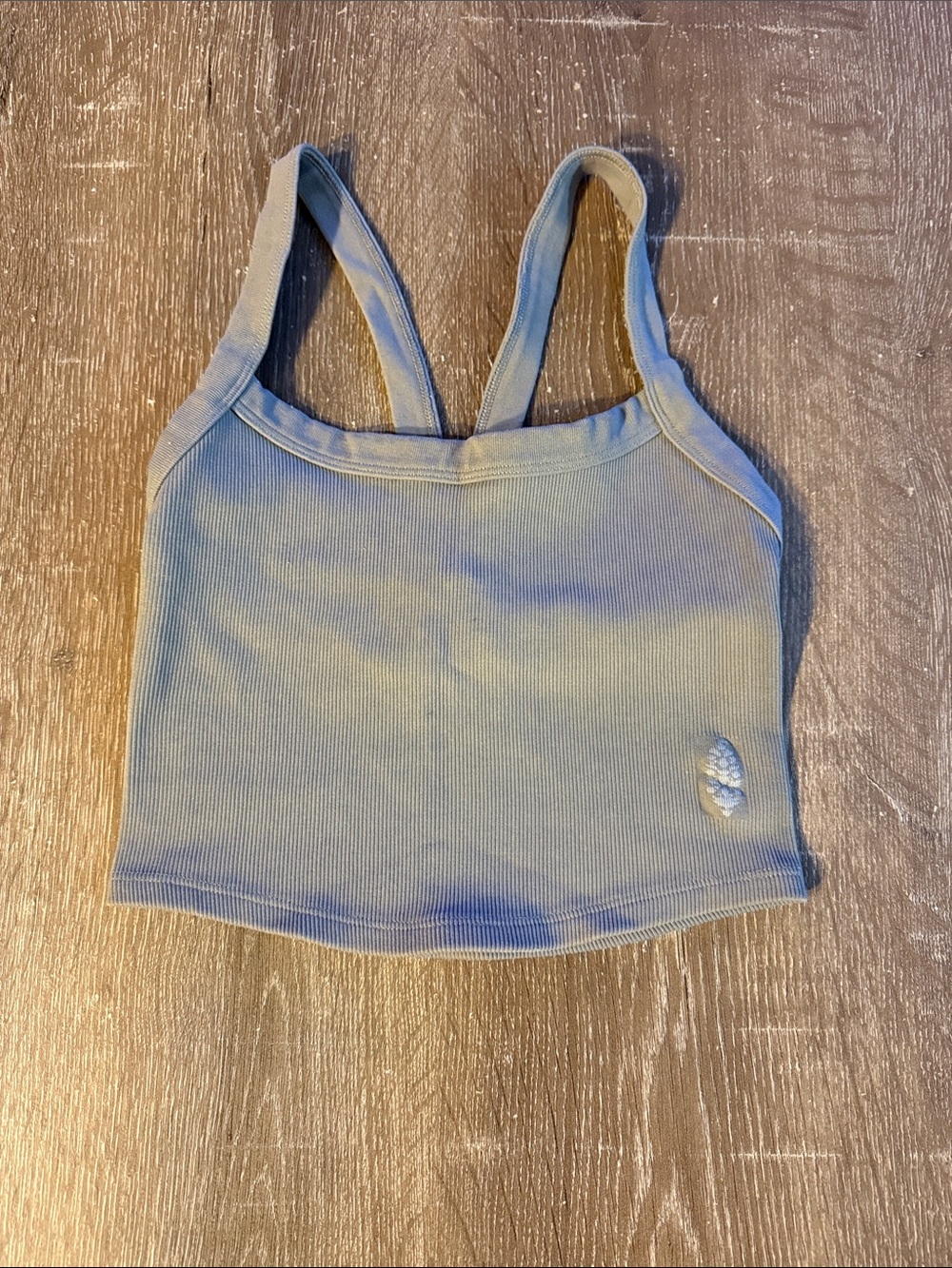 FP Movement Ribbed Crop Tank, Size Small